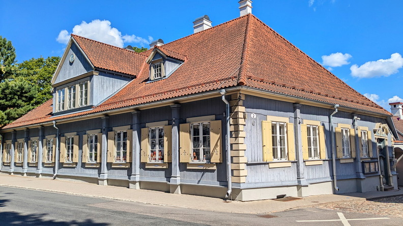 Maison en bois à Tartu
