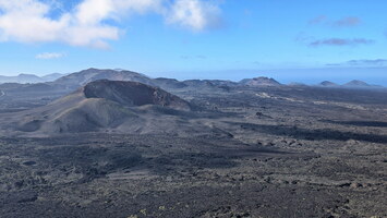 Parc de Timanfaya depuis la Caldera blanca