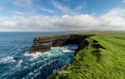 Les falaises de Downpatrick Head 