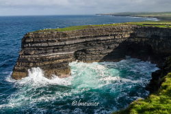 Les falaises de Downpatrick Head 