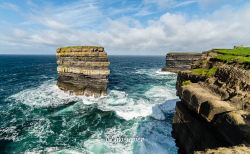 Les falaises de Downpatrick Head 