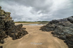 La plage de Ba Fhionntra 