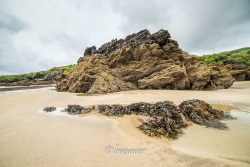 La plage de Ba Fhionntra 