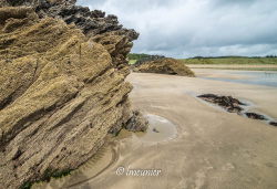La plage de Ba Fhionntra 