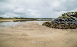 La plage de Ba Fhionntra 