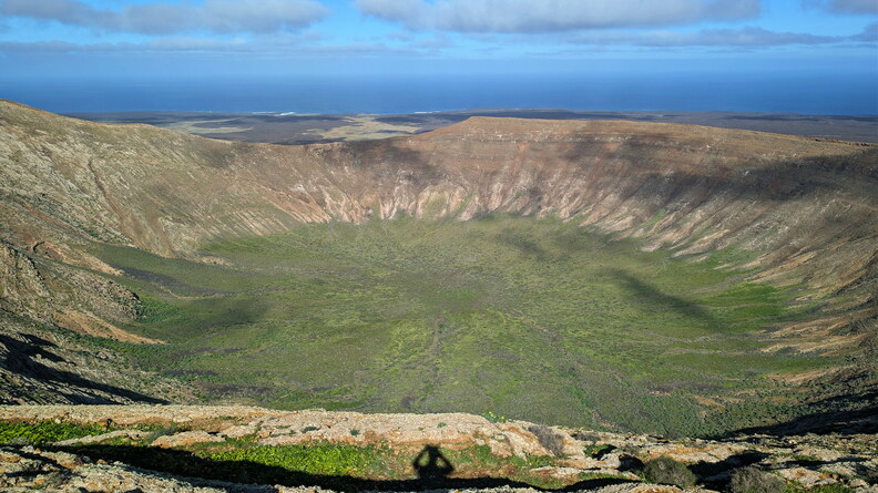 La Caldera Blanca La Caldera Blanca - Lanzarote