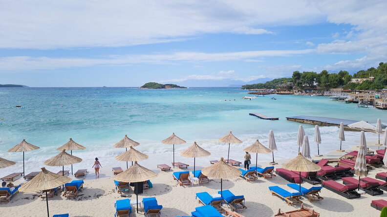La côte à Ksamil