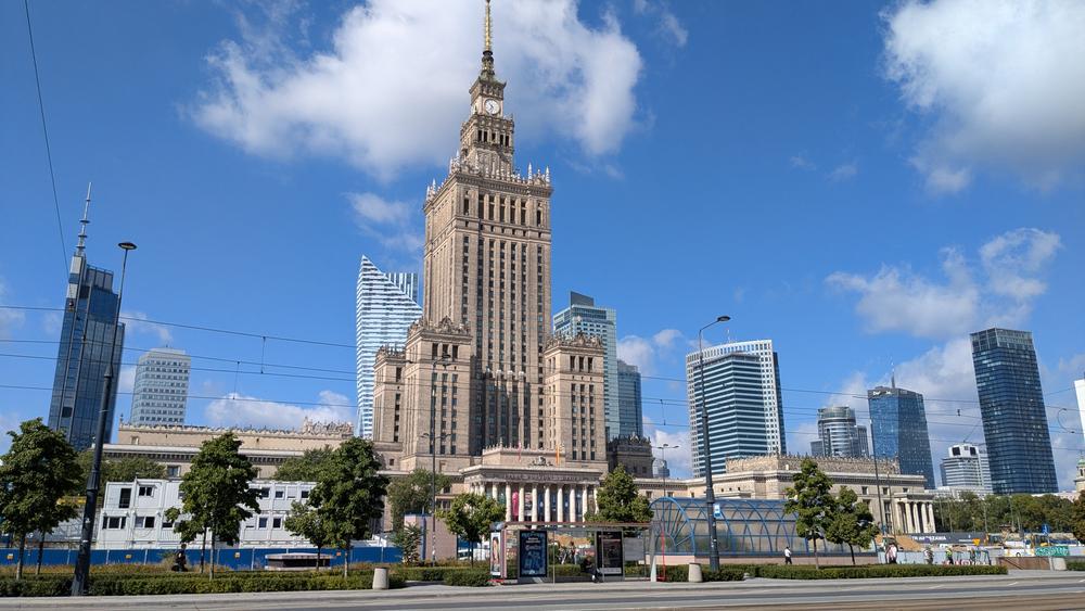 Palais de la culture et de la science Varsovie